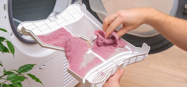 Filter van droogkast reinigen